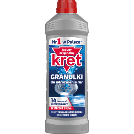 Kret Granulki do udrożniania rur 560g
